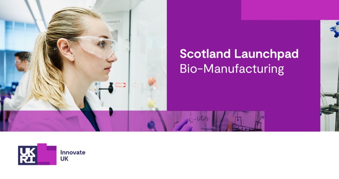 UK businesses working in Scotland’s bio-based manufacturing sector can bid for @InnovateUK Launchpad funding to drive innovation & growth; grants from £25k-£1 million. Learn more: iuk.ktn-uk.org/programme/laun… 👉 @IUK_KTN #InnovateLaunchpad #biomanufacturing