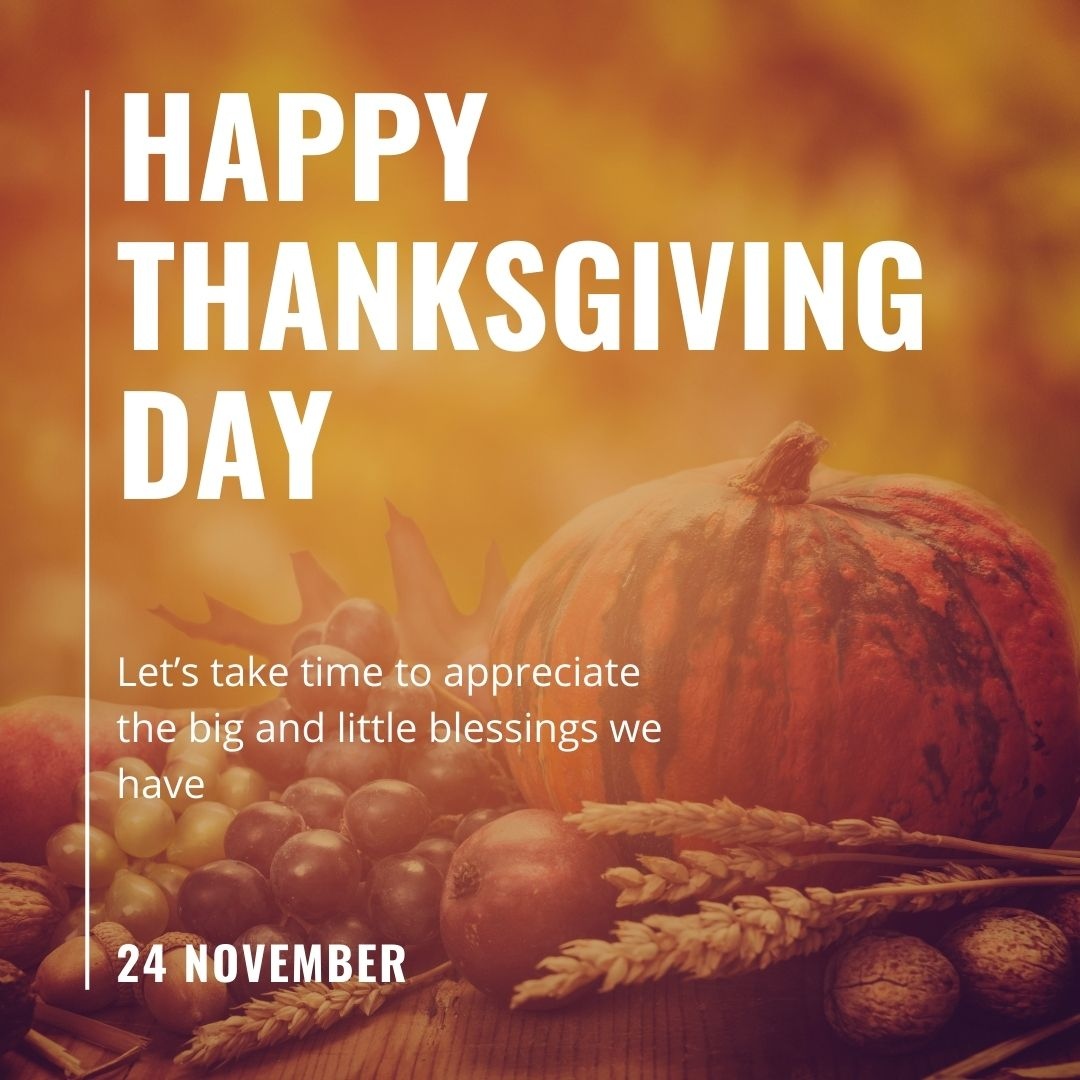 We are extra thankful, not only this year but every year for all of our clients and colleagues. Wishing you all a very Happy Thanksgiving!