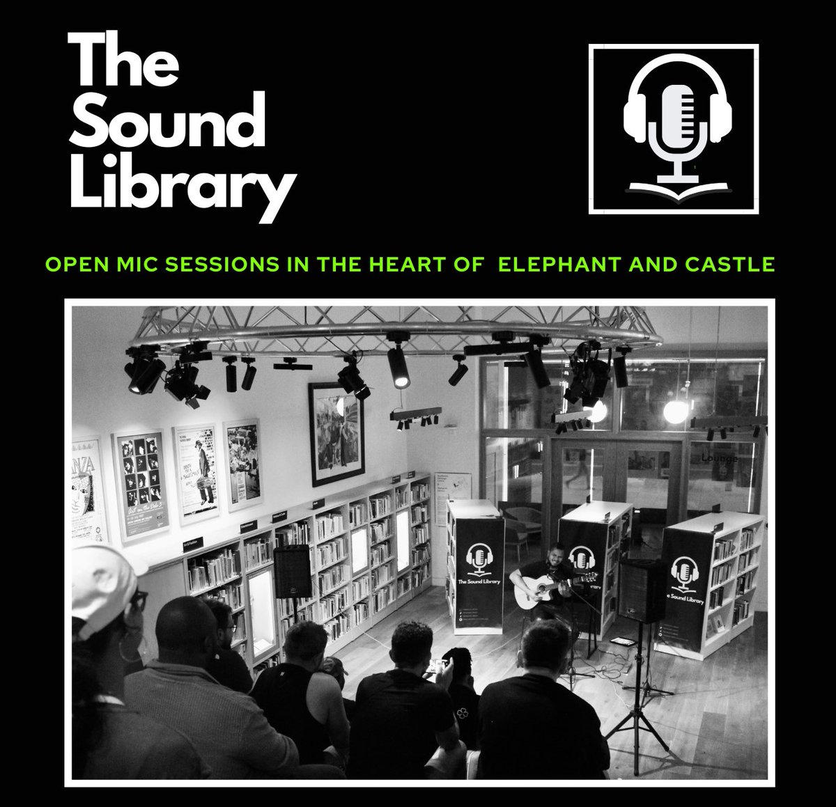 SouthwarkLibs's tweet image. 🎵🎤 The Sound Library is back at #WalworthLibrary 🎤🎵
Whether you’re a fan of folk, pop, R&amp;amp;B, jazz or rap there&apos;s something for everyone!

Join us tomorrow, Saturday 25 November 2023, from 7pm.
Grab your FREE tickets here: orlo.uk/RirXo