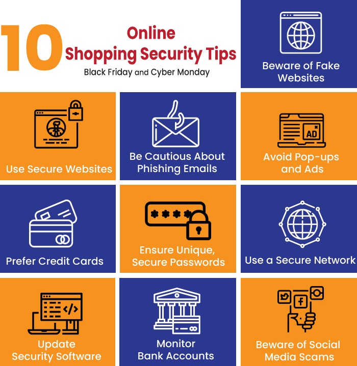 ‘Tis the season to shop smart and stay secure! 🌟 Guard yourself against hackers and phishing grinches while online shopping—because a holly jolly holiday is only merry when it's hack-free! 🎁🚫 #CyberSafeHolidays #SecureShopping