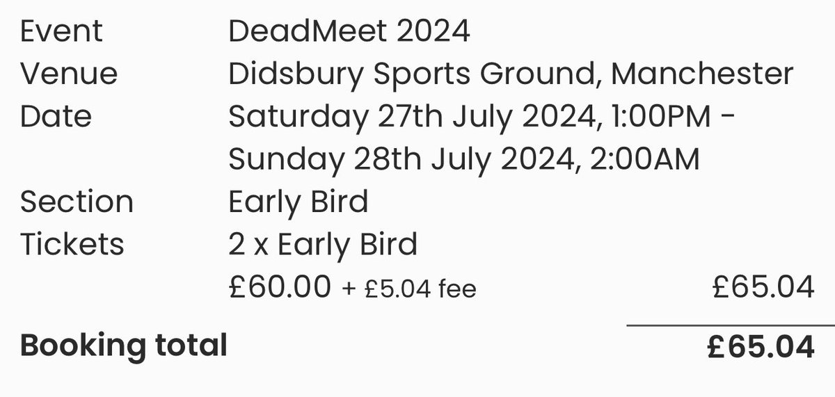 Two tickets to @DeadMenTalkPod #DeadMeet sorted. Taking the other half who has never listened and I can’t wait to see how she copes with @FreddyQuinne, @robmulholland & @DeadMenTom