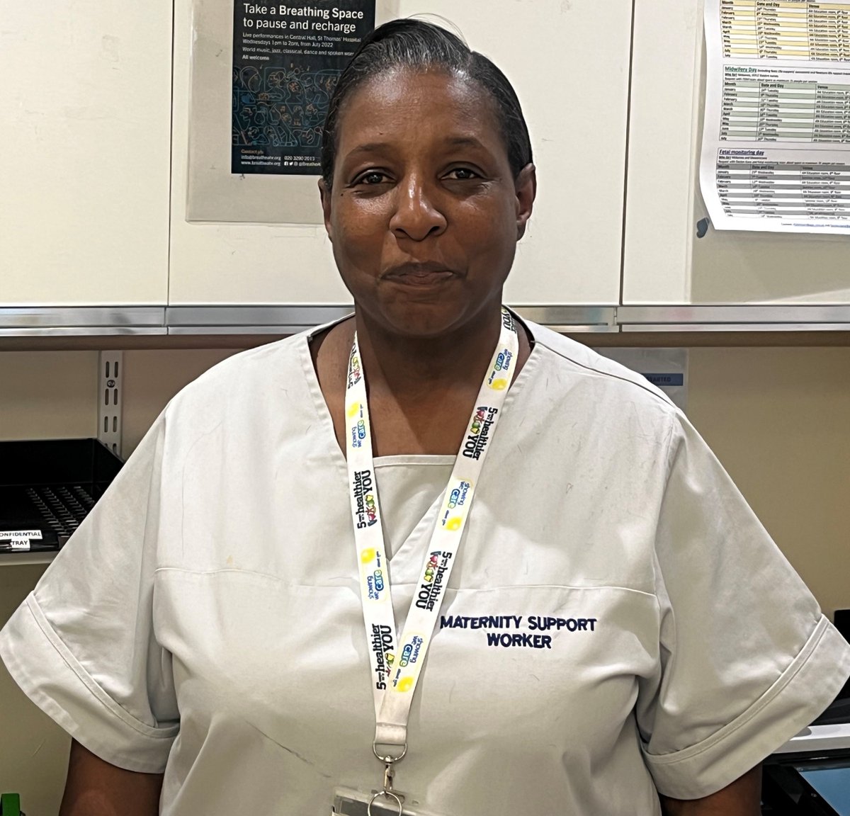 GSTTnhs's tweet photo. Thank you to our amazing maternity support workers, who support a family's journey through pregnancy, childbirth and the first few days after birth.
With our midwives and the wider team, they care for the families of 6,000 babies born here very year.
#MaternitySupportWorkersDay https://t.co/xGUrbJMlQJ