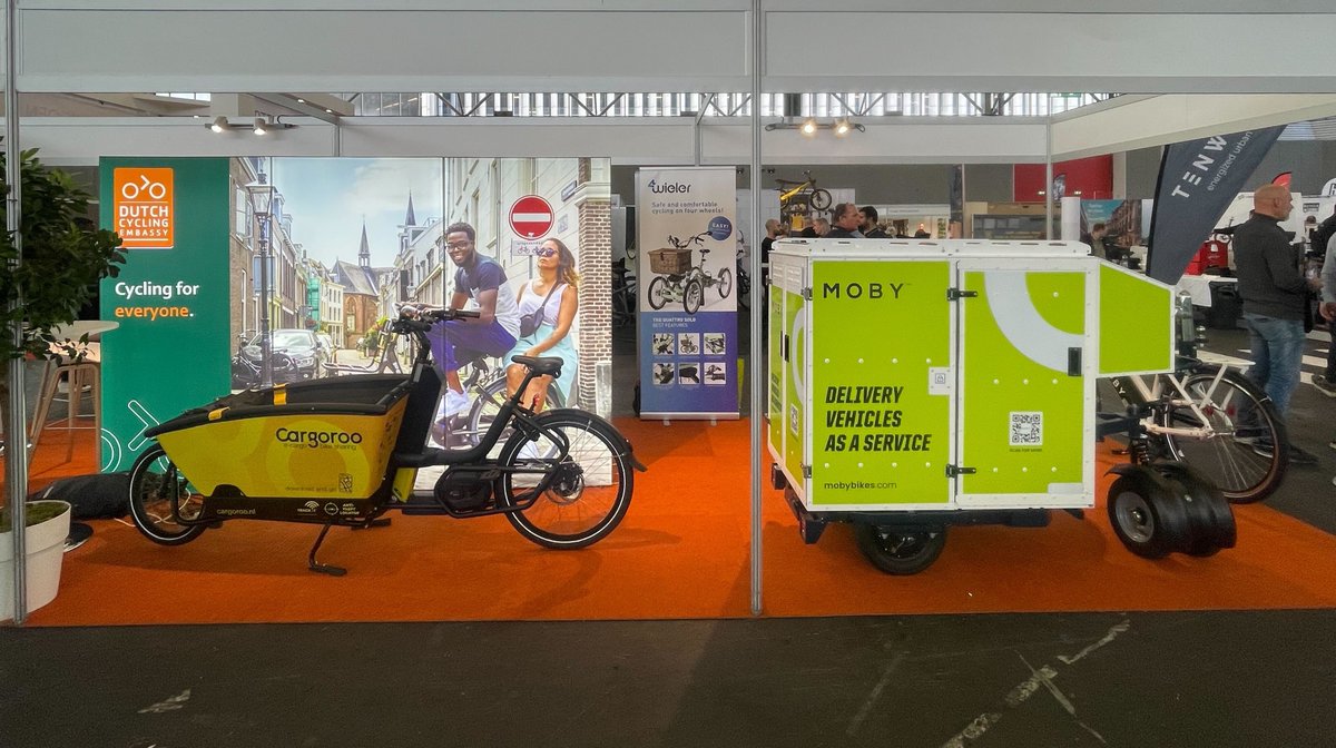 MOBY (@mobymove) on Twitter photo We’re at the <a href="/cargobikefest/">International Cargo Bike Festival</a> Festival in Amsterdam today and tomorrow, visit us at booth 11.640 and learn about how cargo bikes can help reduce van usage in our cities. <a href="/Cycling_Embassy/">Dutch Cycling Embassy</a> We’re at the <a href="/cargobikefest/">International Cargo Bike Festival</a> Festival in Amsterdam today and tomorrow, visit us at booth 11.640 and learn about how cargo bikes can help reduce van usage in our cities. <a href="/Cycling_Embassy/">Dutch Cycling Embassy</a>