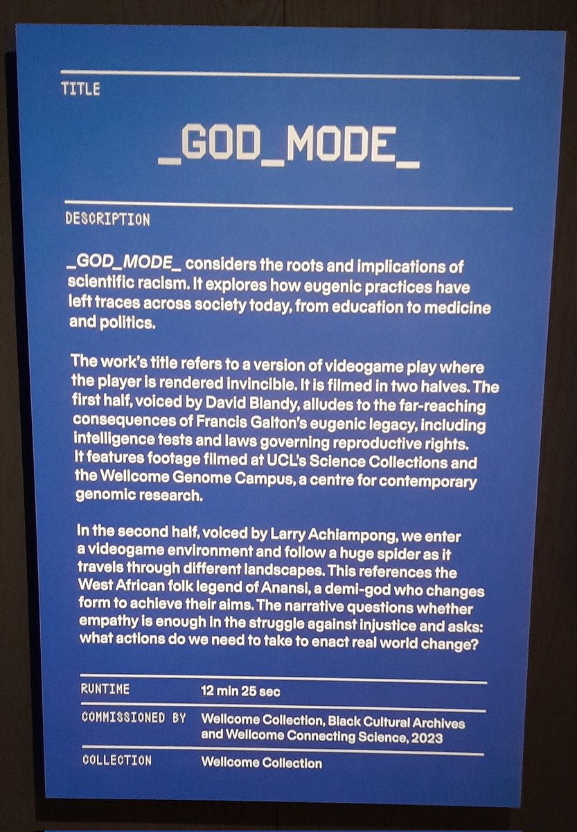 EconomicsinTen (@economicsinten) on Twitter photo In our #podcasts, we discovered how some of the #economists we have looked at were eugenicists, the most obvious being Gini. This is an interesting exhibition <a href="/ExploreWellcome/">Wellcome Collection</a> by <a href="/davidblandy/">David Blandy 💚</a> & Larry Achiamong that explores this and more. Go along & watch. open.spotify.com/episode/0CkAEd… In our #podcasts, we discovered how some of the #economists we have looked at were eugenicists, the most obvious being Gini. This is an interesting exhibition <a href="/ExploreWellcome/">Wellcome Collection</a> by <a href="/davidblandy/">David Blandy 💚</a> & Larry Achiamong that explores this and more. Go along & watch. open.spotify.com/episode/0CkAEd…