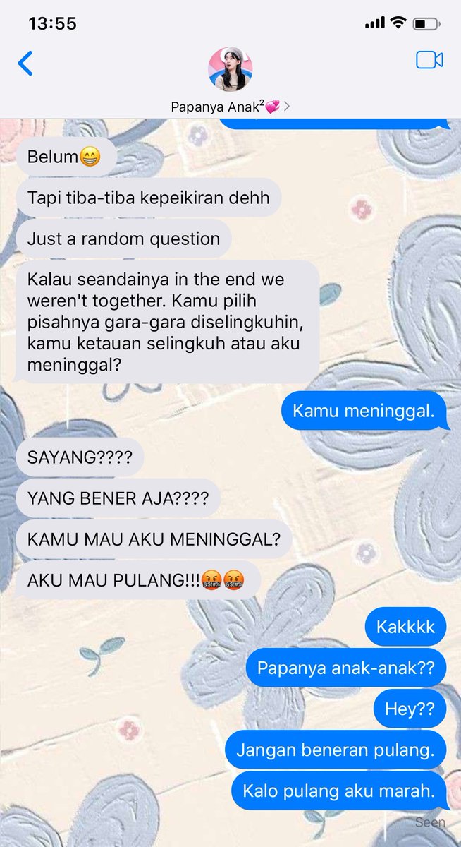 #HaiSa ikutan nihh~
Few tweets edisi Bosen>>>Random Question

   ••••• From Symphony au