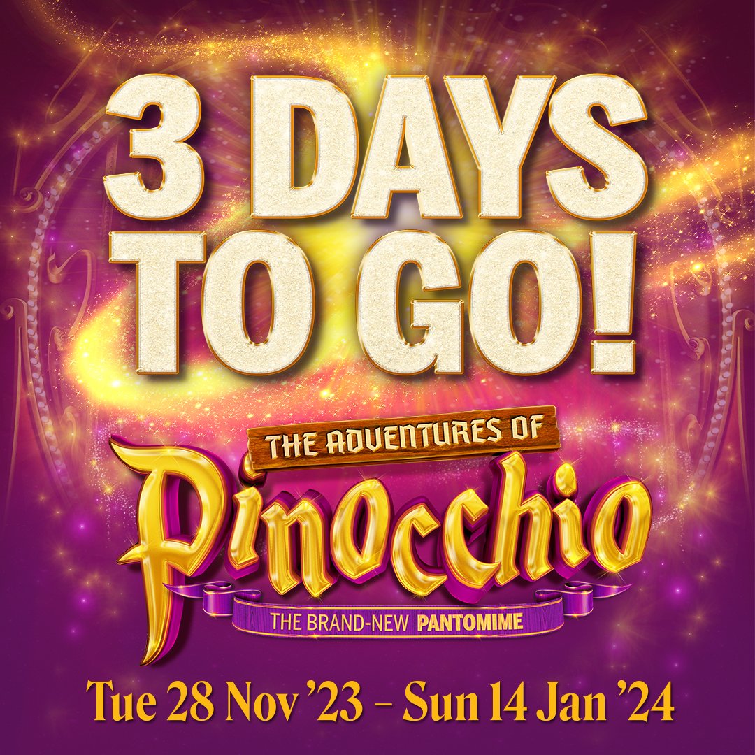 Newcastle Theatre Royal (@theatreroyalnew) on Twitter photo 3 days left until Pinocchio opens! 🤩
📅 Tue 28 Nov – Sun 14 Jan
ℹ Accessible perfs available
🎟 tinyurl.com/yft3r8u5
🎭<a href="/XRoads_Live/">Crossroads Live</a> <a href="/DannyAdams007/">Danny Adams</a> <a href="/joemcelderry91/">Joe McElderry</a> <a href="/ameliawalker__/">Amelia</a> <a href="/kyloo88/">Kylie Ann Ford</a> <a href="/Berrimandawson/">Christina Dawson 🐀👦</a> <a href="/MrPotts/">Mick Potts</a> <a href="/MHARRISON_ENT/">Michael Harrison</a>
<a href="/smiddletonsound/">Stu Middleton</a> <a href="/bcracknell/">Ben Cracknell</a> <a href="/XRoadsPantos/">Crossroads Pantomimes</a> 3 days left until Pinocchio opens! 🤩
📅 Tue 28 Nov – Sun 14 Jan
ℹ Accessible perfs available
🎟 tinyurl.com/yft3r8u5
🎭<a href="/XRoads_Live/">Crossroads Live</a> <a href="/DannyAdams007/">Danny Adams</a> <a href="/joemcelderry91/">Joe McElderry</a> <a href="/ameliawalker__/">Amelia</a> <a href="/kyloo88/">Kylie Ann Ford</a> <a href="/Berrimandawson/">Christina Dawson 🐀👦</a> <a href="/MrPotts/">Mick Potts</a> <a href="/MHARRISON_ENT/">Michael Harrison</a>
<a href="/smiddletonsound/">Stu Middleton</a> <a href="/bcracknell/">Ben Cracknell</a> <a href="/XRoadsPantos/">Crossroads Pantomimes</a>