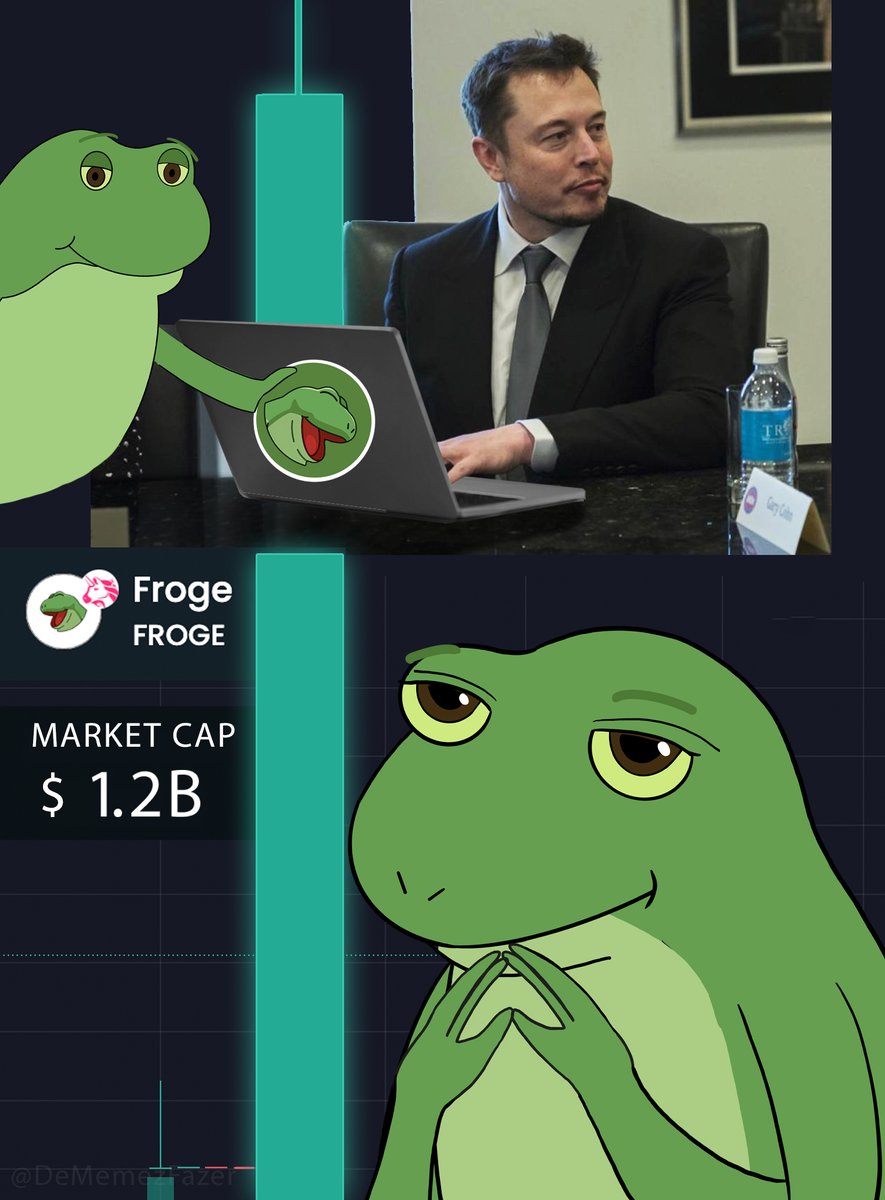 VaultumWeb3's tweet photo. It's just a matter of time🐸

$FROGE $GROK $CZ $PEPE https://t.co/IwIBmDeOD7