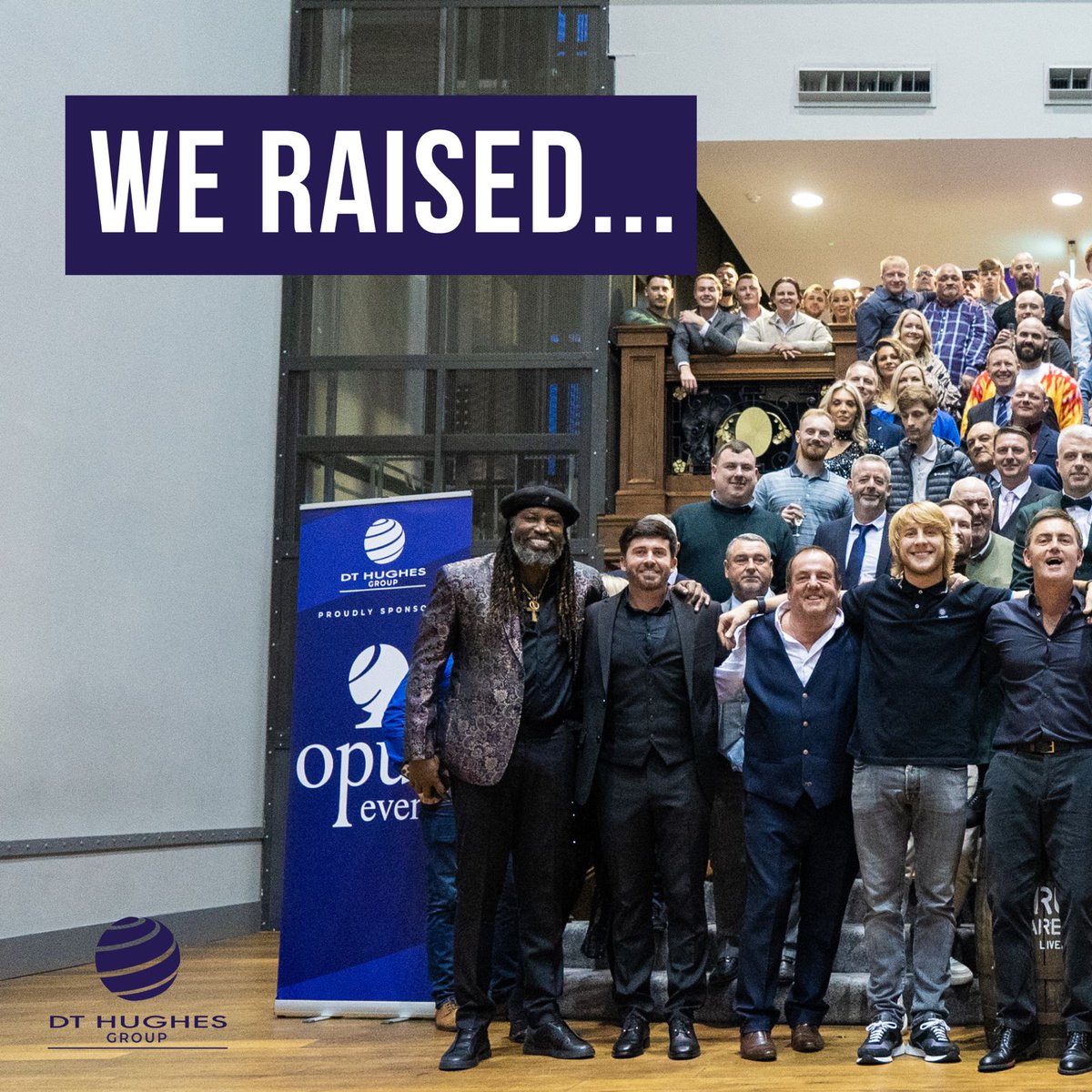 DTHughesGroup's tweet photo. A whopping £40,000 was raised for @paddythebaddy The Paddy Foundation at Friday's We Three Kings @opuseventsltd! It was a pleasure to be the main sponsor of this event, amongst many other brilliant contractors supporting the cause. 

A great evening, for a truly worthy cause 👏 https://t.co/qlWK9pT0yL