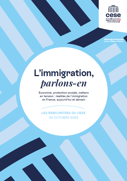 🎙️Projet de loi #Immigration 

L'#Immigration est un sujet important dont il faut parler en s'appuyant sur la réalité. <a href="/lecese/">CESE</a> a réuni académiques et chercheurs pour objectiver le débat.

👉Retrouvez l'intégralité de ces échanges transmis aux députés : lecese.fr/actualites/les…