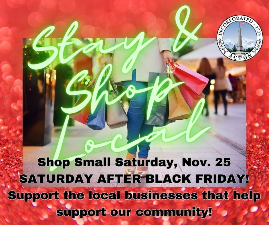 The Economic Development Office encourages everyone to Shop Small and Shop Local this holiday season. Check out our Shop Local Directory for deals around Town: buff.ly/3EJIQkP