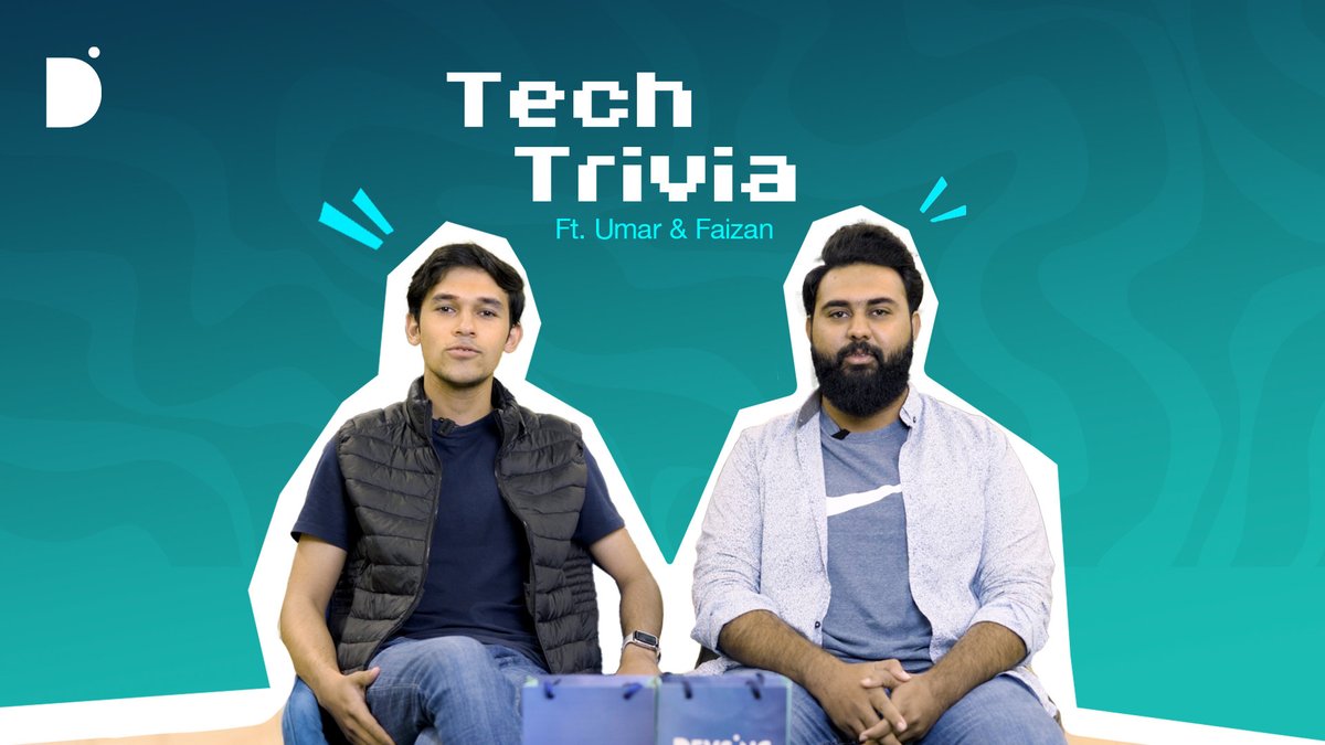 devsinc's tweet image. Dive into the world of coding languages with rapid-fire questions for our Software Engineers! Here we have Umar and Faizan, two very talented SE&apos;s who will be competing for an exciting prize. Who do you think will win?
Watch Now: [youtube.com/watch?v=JloLBg…]

#TechTrivia #CodeQuiz…