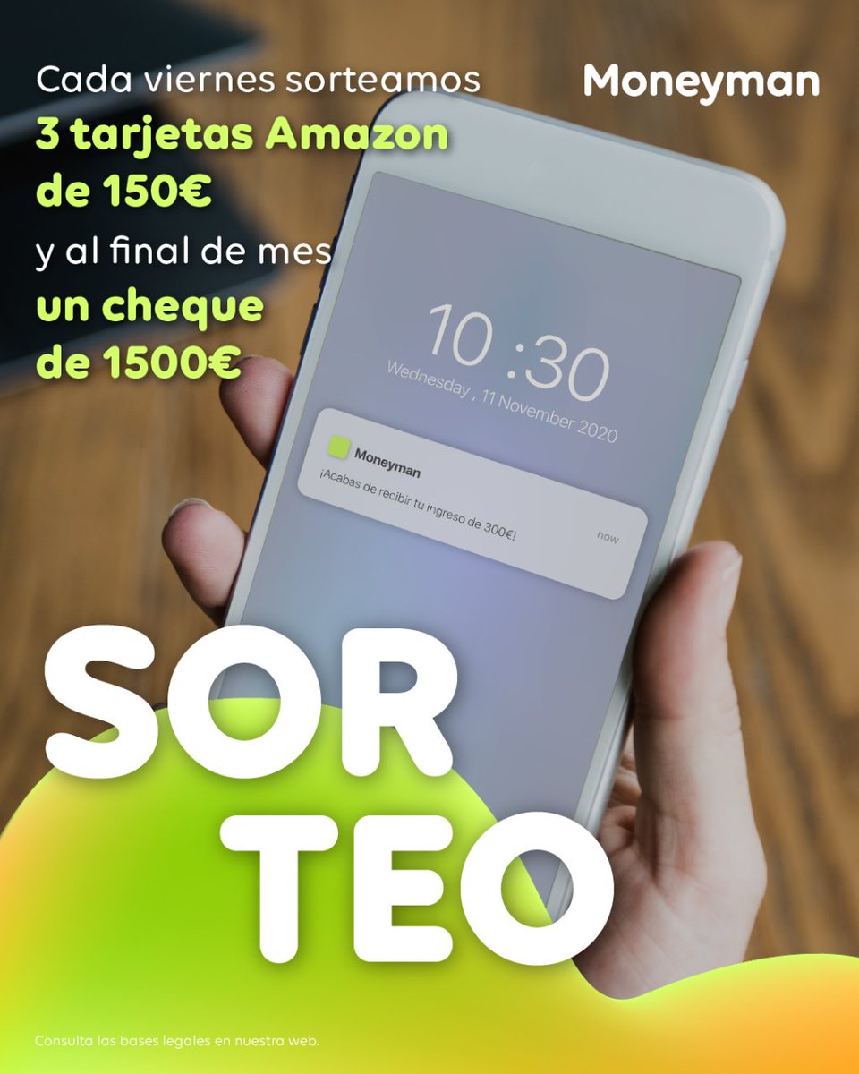 SORTEO CERRADO❗ En breve nuestro equipo se pondrá en contacto con los ganadores.

Mucha suerte 🍀