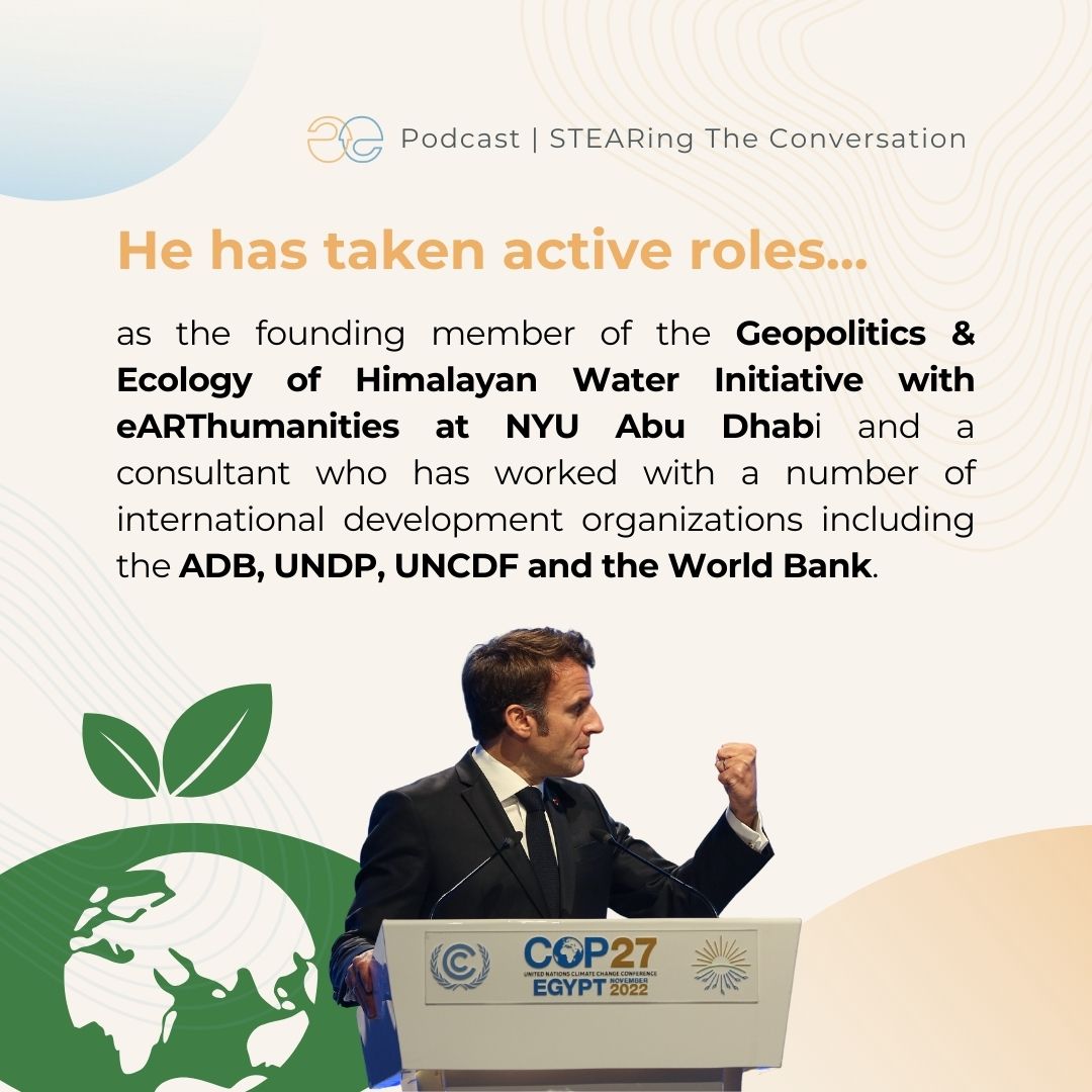 🎙A new podcast episode "COP 28 Chronicles: Bridging the Climate Gap - Navigating Carbon Markets, Unpacking Climate Finance, and the Global Stocktake Journey", with the climate expert Rastraraj Bandiri will air on November 27!