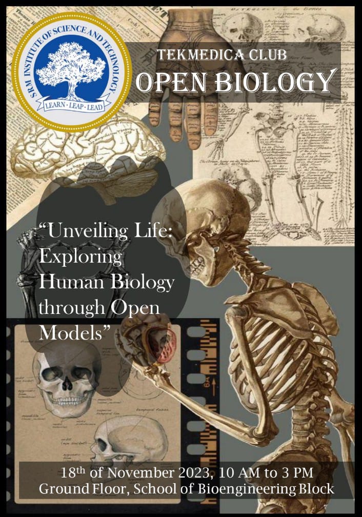 BSrmist's tweet photo. Excited to share that, the #OpenHouse #biology #models by #firstyear #srm #students of #biomedical #engineering at School of #Bioengineering. https://t.co/V380T8BEaf