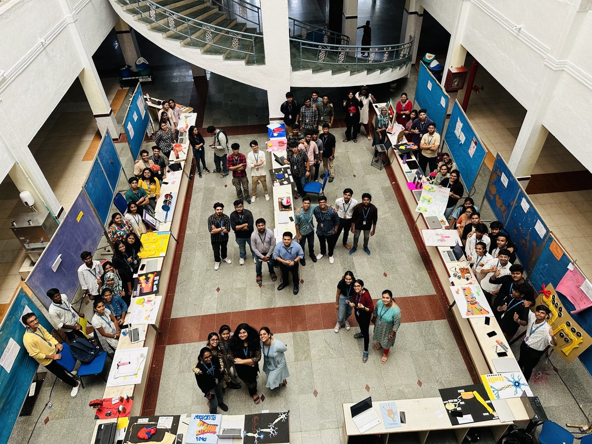 Excited to share that, the #OpenHouse #biology #models by #firstyear #srm #students of #biomedical #engineering at School of #Bioengineering.