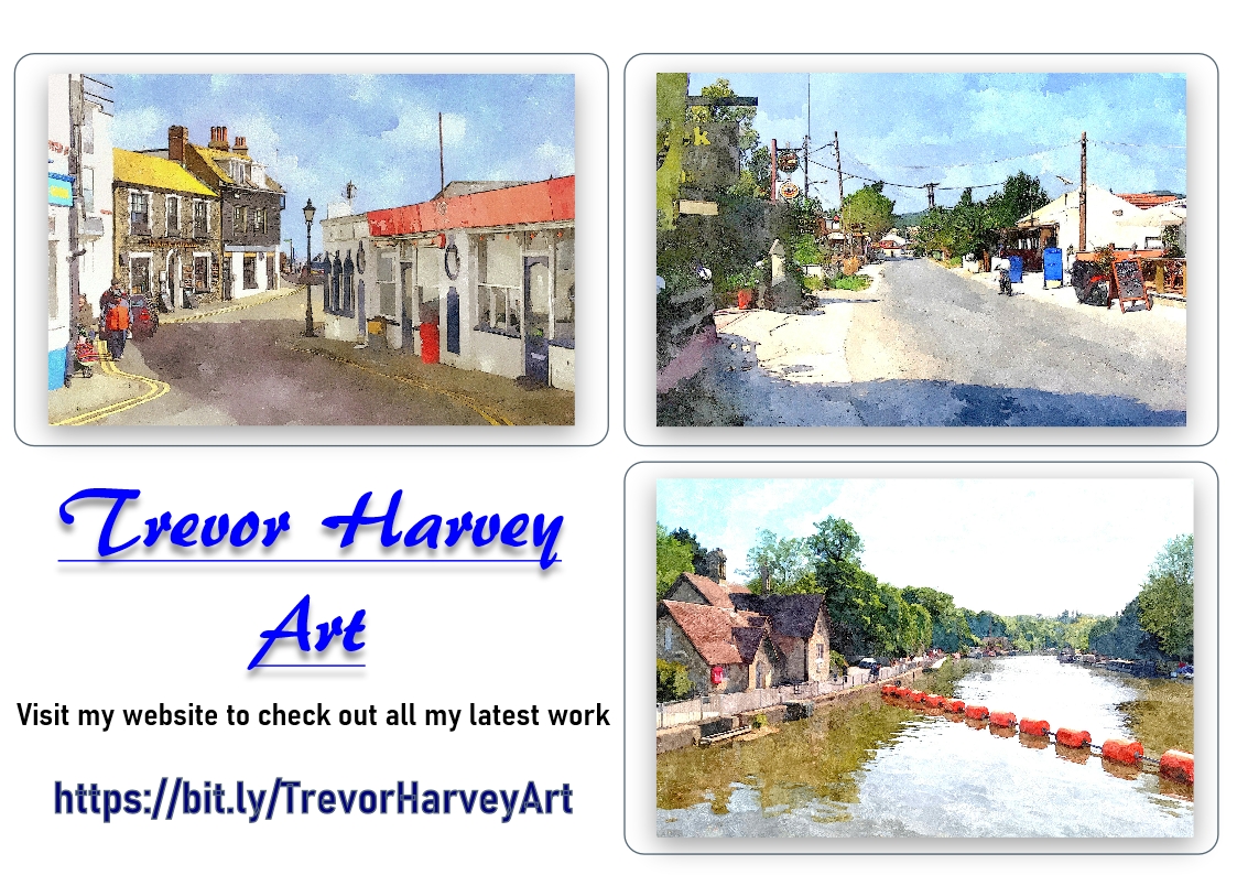 FuzzyFinker's tweet image. If you need to get away from the pressures of the world just  for a little while, join me in my land of calm and serenity that is my art - click here to join me... bit.ly/TrevorHarveyArt