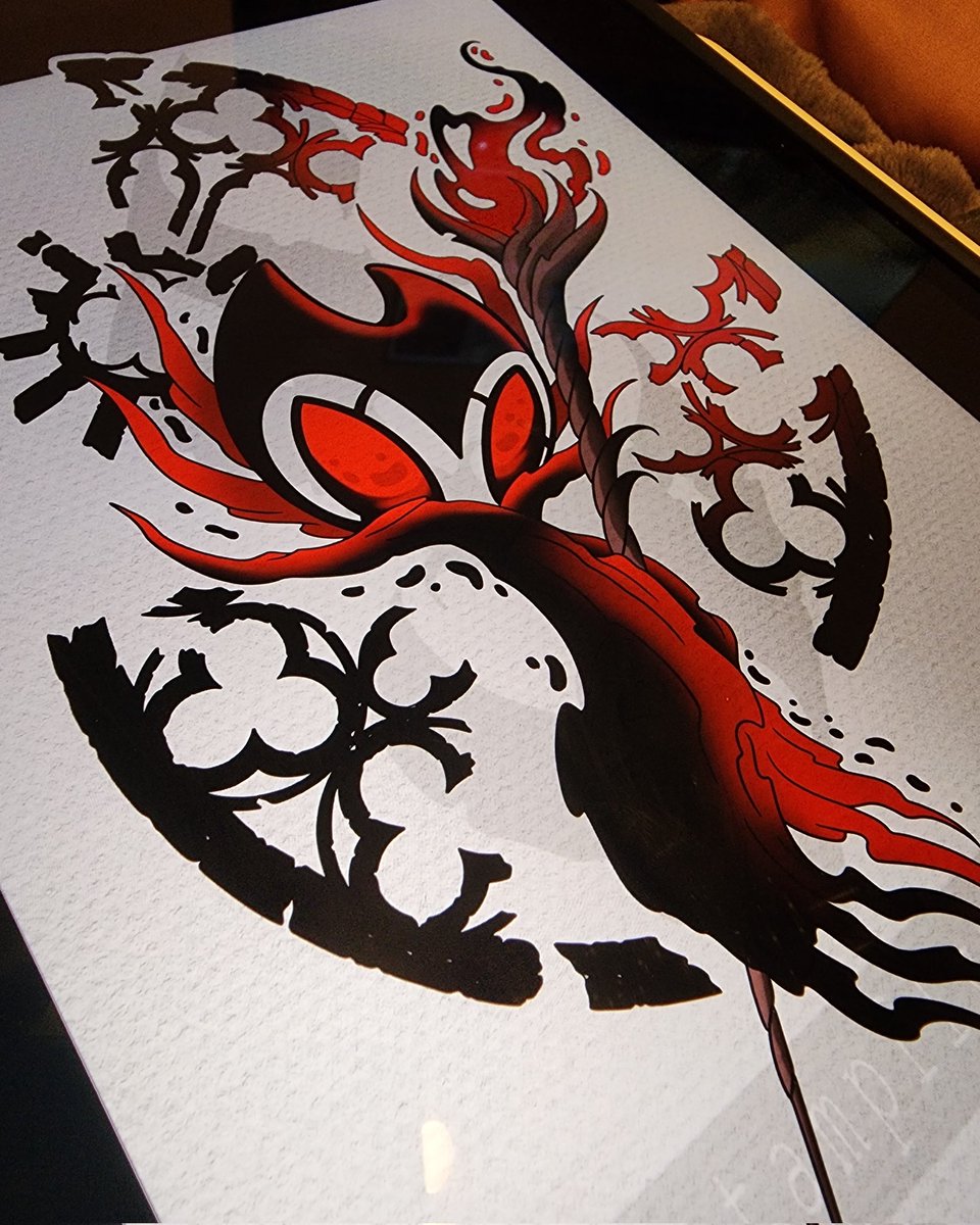 ✨️Troupe Master Grimm✨️
#hollowknightart #troupemastergrimm 
#teamcherry #gaming #Nintendo #PlayStation #tattooart #artist
