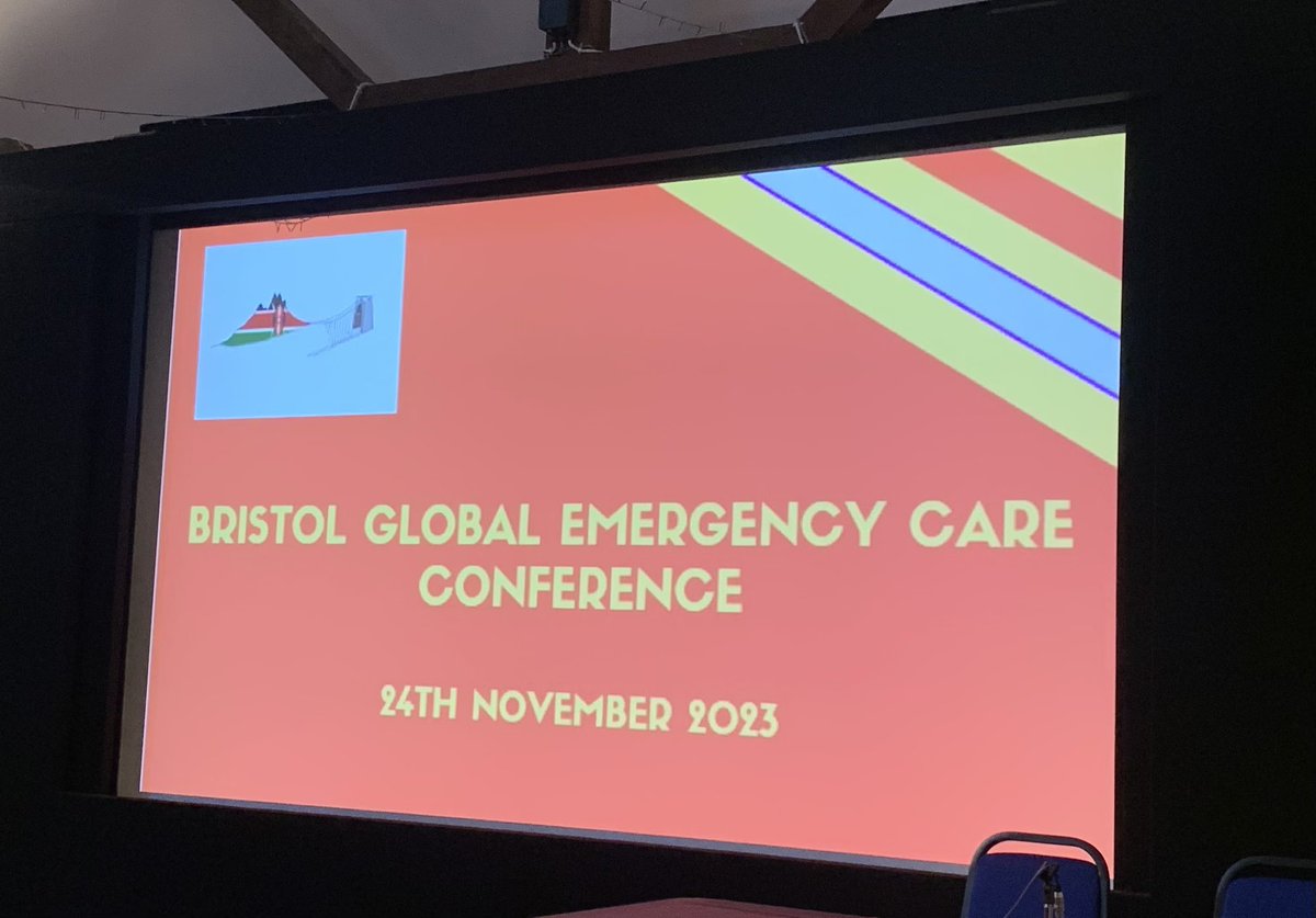 Super 1 day conference in Bristol. From humanitarian law to experiences setting up emergency departments in conflict zones. Context and collaboration is key.