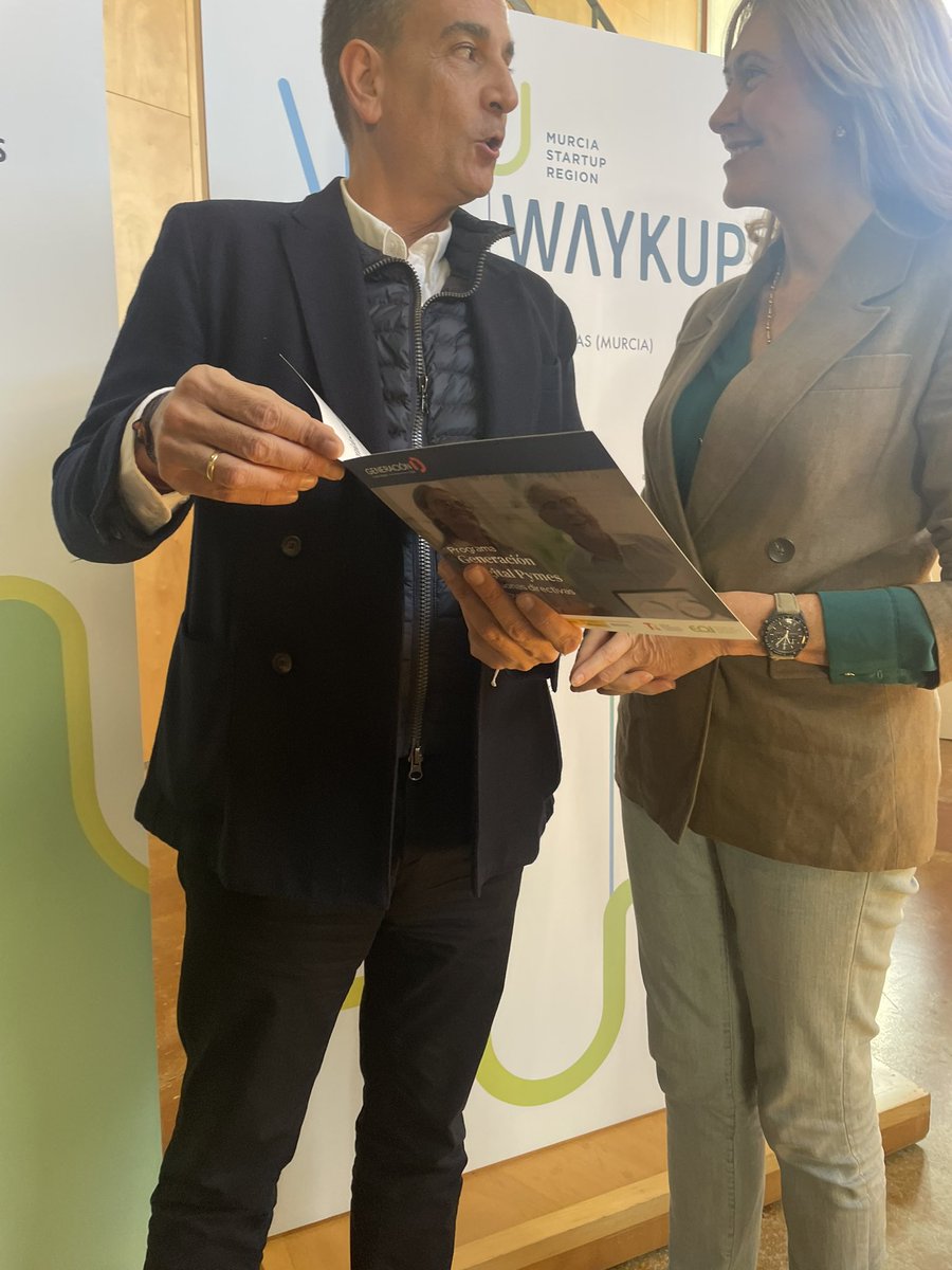 TranviasyTrenes's tweet photo. Terminamos #waykupmurcia agradecidos por nuestros compañeros de viaje (@enisa @ICEX_ @CDTI_innovacion @eoi) y por el ecosistema que se ha acercado a nuestro stand #spainupnation para conocer qué estamos haciendo #NextGeneration. Y gracias a @infoRMurcia por hacerlo posible! https://t.co/7XzDOCkIgZ