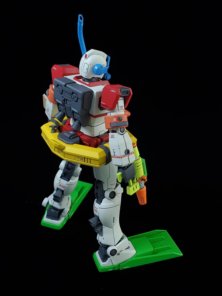 GundamBro's tweet photo. RGM-69 AQUA GM POOL SAFETY CUSTOM

By @dumbpla 

#Gundam #Gunpla https://t.co/8VxVNVt8DY