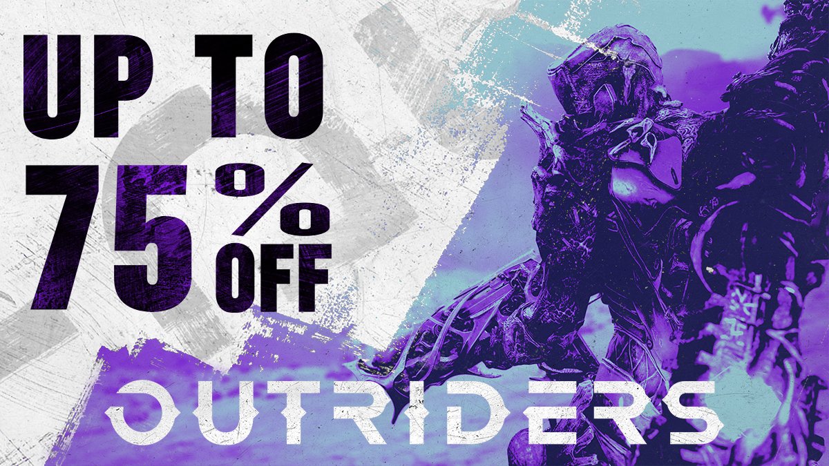 Obligatory #BlackFriday Discount alert for Outriders, Worldslayer and the Worldslayer Upgrade! PlayStation: playstation.com/games/outrider… Microsoft: xbox.com/games/store/ou… Steam: store.steampowered.com/app/680420/OUT… Epic: store.epicgames.com/p/outriders