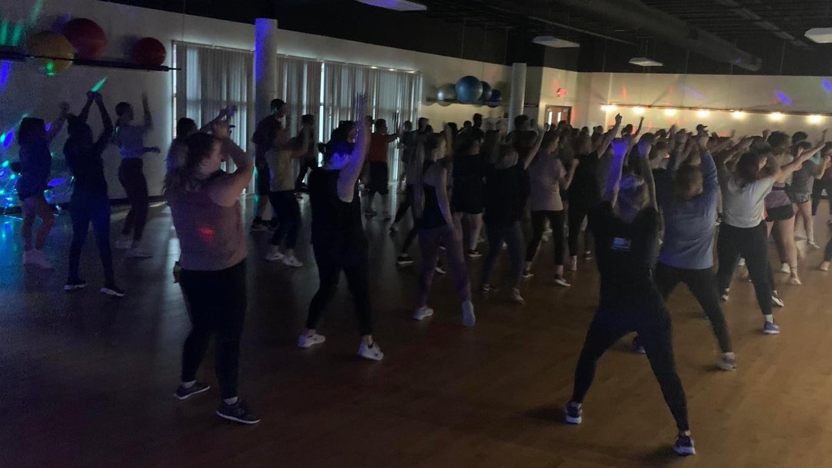 gracecollege's tweet photo. Working out doesn't have to be a chore! Our Zumba classes prove that getting in shape can be fun!💪Learn about our group fitness classes here: https://t.co/KpYtFZIOF5

#ZumbaClass #FitnessClass #Exercise #LifeAtGrace https://t.co/xeBNHHShzj