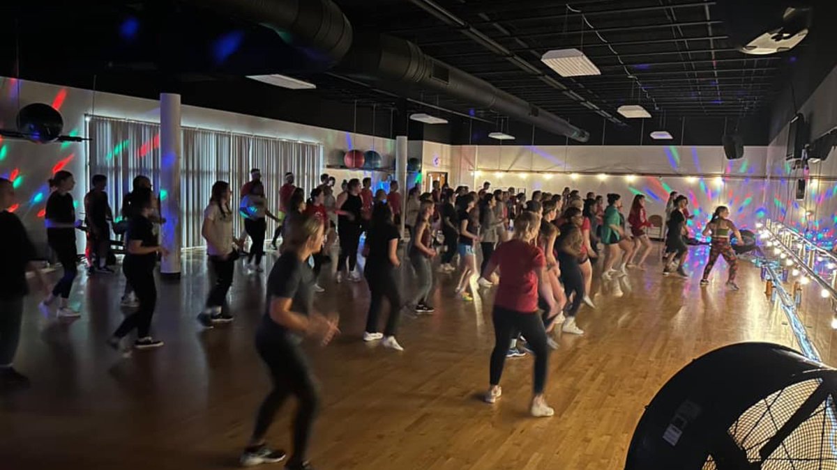 gracecollege's tweet photo. Working out doesn't have to be a chore! Our Zumba classes prove that getting in shape can be fun!💪Learn about our group fitness classes here: https://t.co/KpYtFZIOF5

#ZumbaClass #FitnessClass #Exercise #LifeAtGrace https://t.co/xeBNHHShzj
