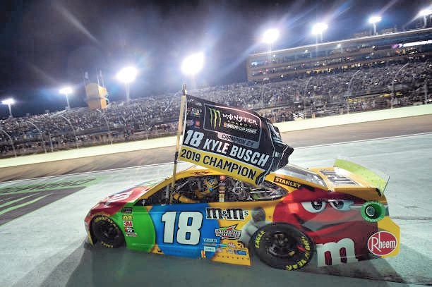 2019 NASCAR Cup Series Champion Kyle Busch. 🏆🏆 #NASCAR #NASCAR75