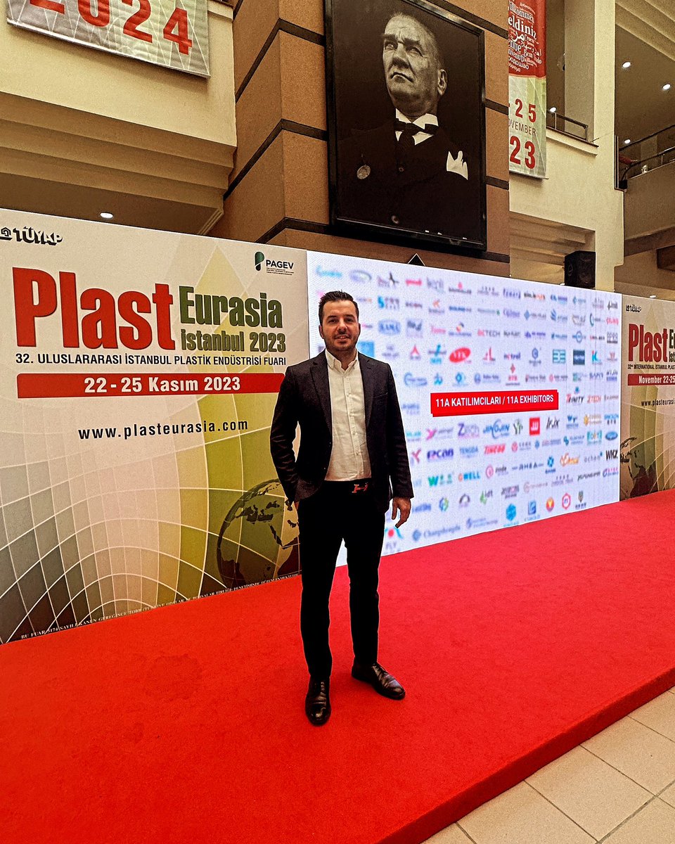 Plast Euroasia 2023 Plastik Endüstri Fuarını ve Müşterilerimizi Ziyaret Ettim. 

#plasteuroasia2023 #endüstri #fuar