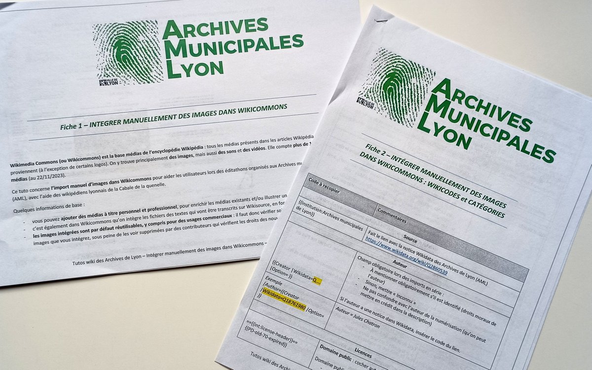 @LyonWiki Avec cette 3e saison de notre partenariat avec
@Wikimedia_Fr, on profite des liens de confiance avec @WikiLyon pour tester des tutos, qui seront mis en ligne sur #Wikicommons : un import pas à pas avec copies d'écrans et une liste de wikicodes et de catégories.  #OpenContent