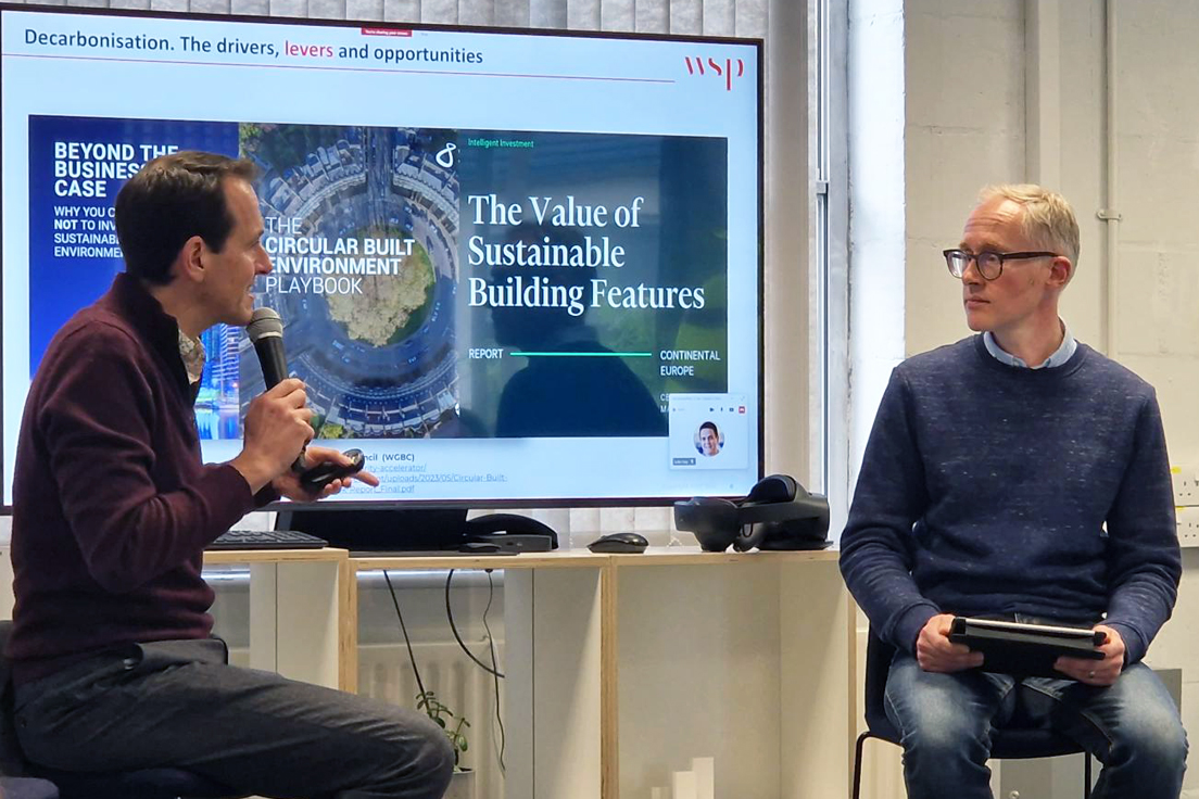 whittamcoxarch's tweet photo. A special thanks to our guest speaker David Leversha, Director and Net Zero Carbon Lead for Property & Buildings at WSP, who came to talk to us about all things ‘Low Carbon’ as part of our Conversations series.
#sustainablearchitecture #progressivebydesign https://t.co/I5mmJpKeRr