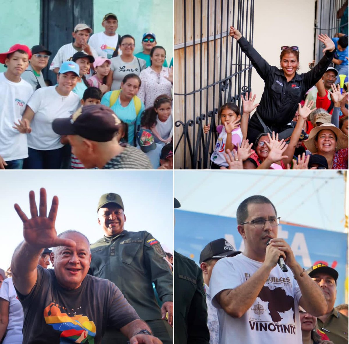 BloqueLlanero's tweet photo. Estado Barinas marchó por amor y defensa de la patria con alegría  Venezuela toda 🇻🇪 este #03D diremos 🖐️veces sí por nuestra tierra que nos pertenece ¡El Sol de Venezuela nace en el Esequibo!
#DiosTeBendigaMaduro https://t.co/tUv29dc2xF