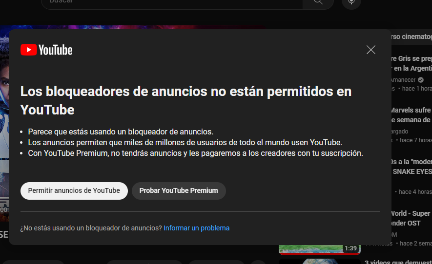 DarkRogue0's tweet photo. @nealmohan By the way, I'm not going to use YouTube Premium because I'm not going to give you a single cent of mine, and I say this because I'm tired of always receiving this shitty notice, you midget ped*ph*l*. https://t.co/sCVJ9eWKr7