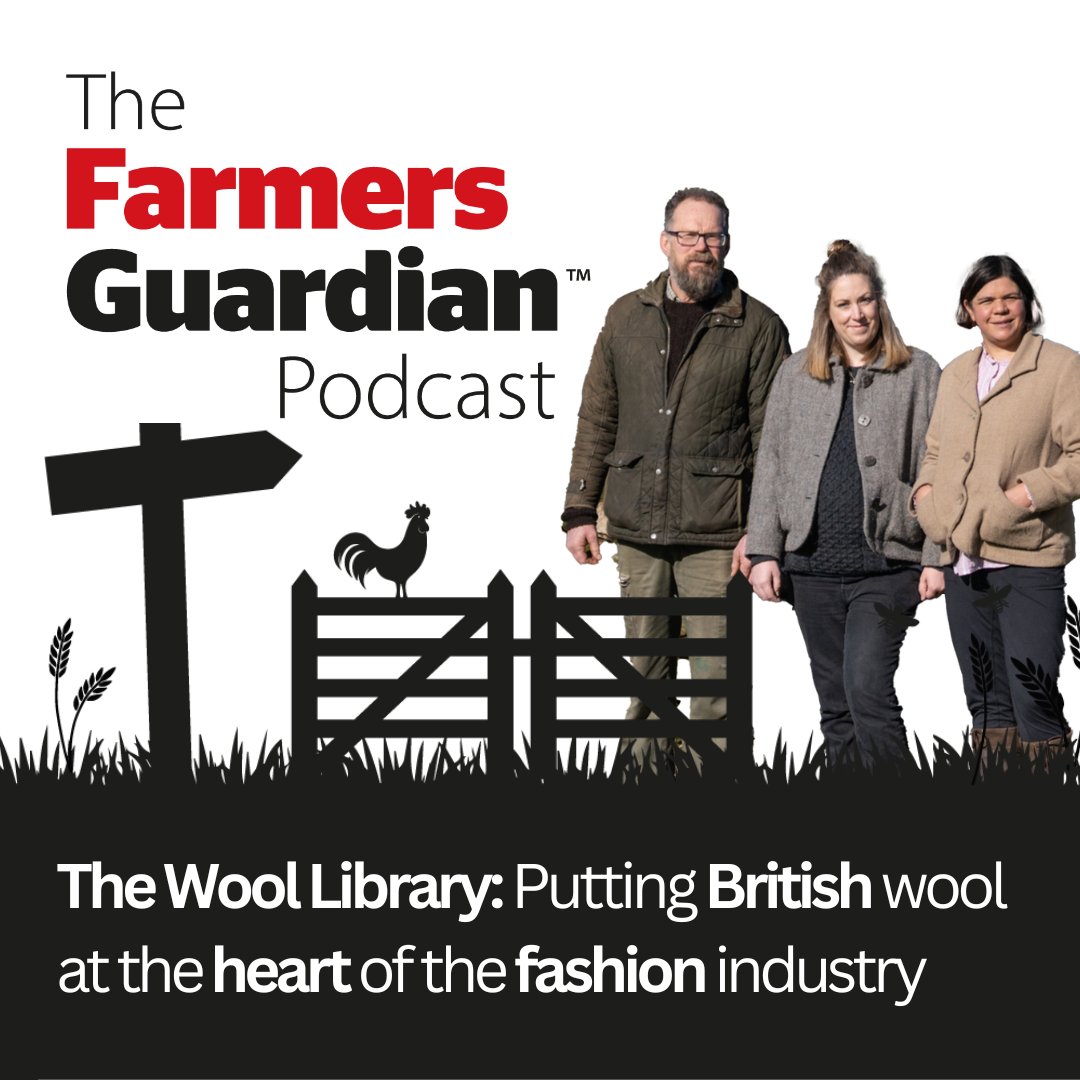 FarmersGuardian's tweet image. 🐑 🇬🇧 In this week&apos;s Farmers Guardian Podcast 🎧, our livestock reporter, Katie Fallon speaks to the founders of The Wool Library, who are on a mission to put British wool back at the heart of the fashion industry.

Listen now 👉 farmersguardian.com/news/4149978/f…

#Britishwool #sheepwool