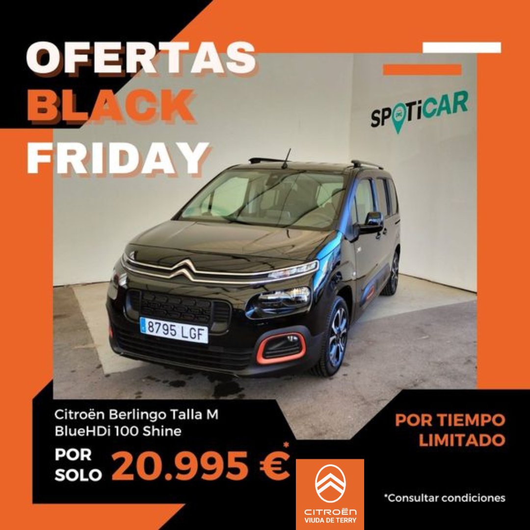 ¡Este #BlackFriday descubre las mejores ocasiones #Citroen en #ViudadeTerry! 

🚗✨ Coches como nuevos, a precios sin precedentes. ¡Ofertas por tiempo limitado!
📲 Consulta condiciones de tu favorito o visítanos en nuestras instalaciones.