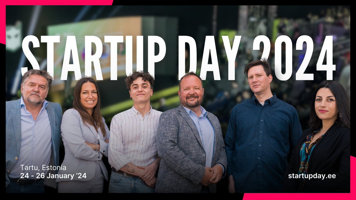 Gear up for an unparalleled journey into innovation at sTARTUp Day 2024, where A8 will be joined by the Ventures Thrive team and their 6️⃣ startup finalists for a Demo Day 🏆 

Join us in Tartu 🇪🇪 next January and be a part of this transformative experience. See you there! 👋