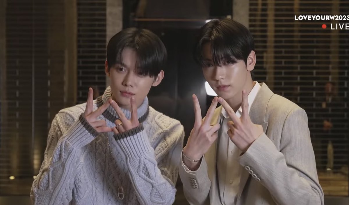 YEONJUN and SOOBIN at W Korea’s breast cancer awareness campaign 18th anniversary