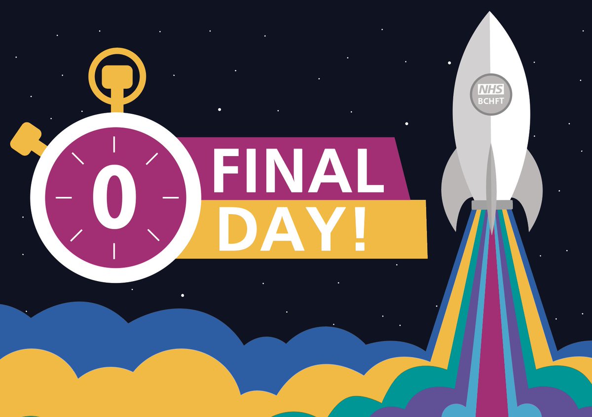 🚀 Attention #TeamBridgewater!... The #NHSStaffSurvey will close at midnight tonight! 

🚀 This is your last chance to have your say.  All entries will go into our final prize draw.

🚀 Simply find your nhsstaffsurvey@iqvia.com email in your inbox to take part.