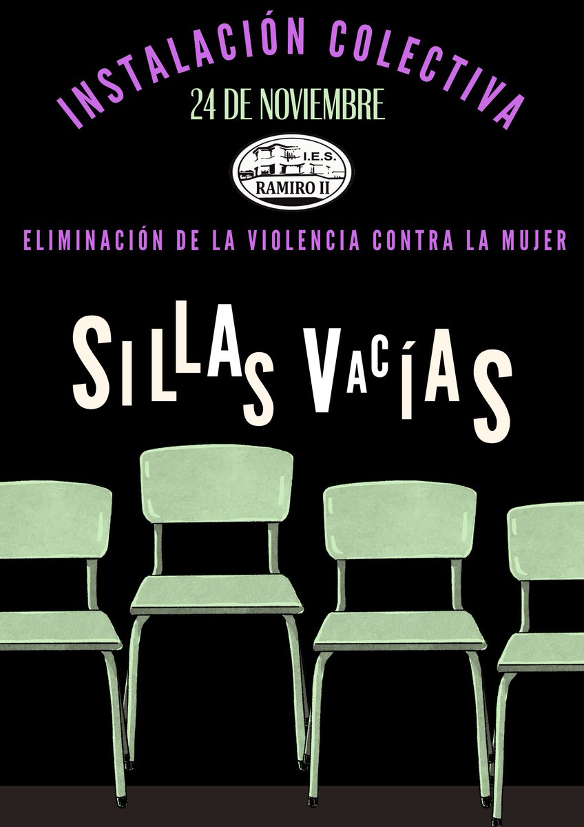 ¡NI UNA MÁS! Una silla vacía por cada mujer asesinada en España en lo que llevamos de 2023. #stopviolenciamachista #NiUnaMenos #NiUnaMas
Proyecto Sillas Vacías lanuevacronica.com/actualidad/52-… @lanuevacronicaleon