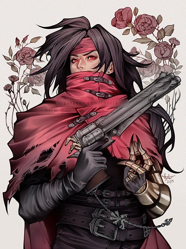 3 months to go before we meet Vincent Valentine in FFVII Rebirth! I'm so excited ❤️‍🔥 #FF7 #FinalFantasy