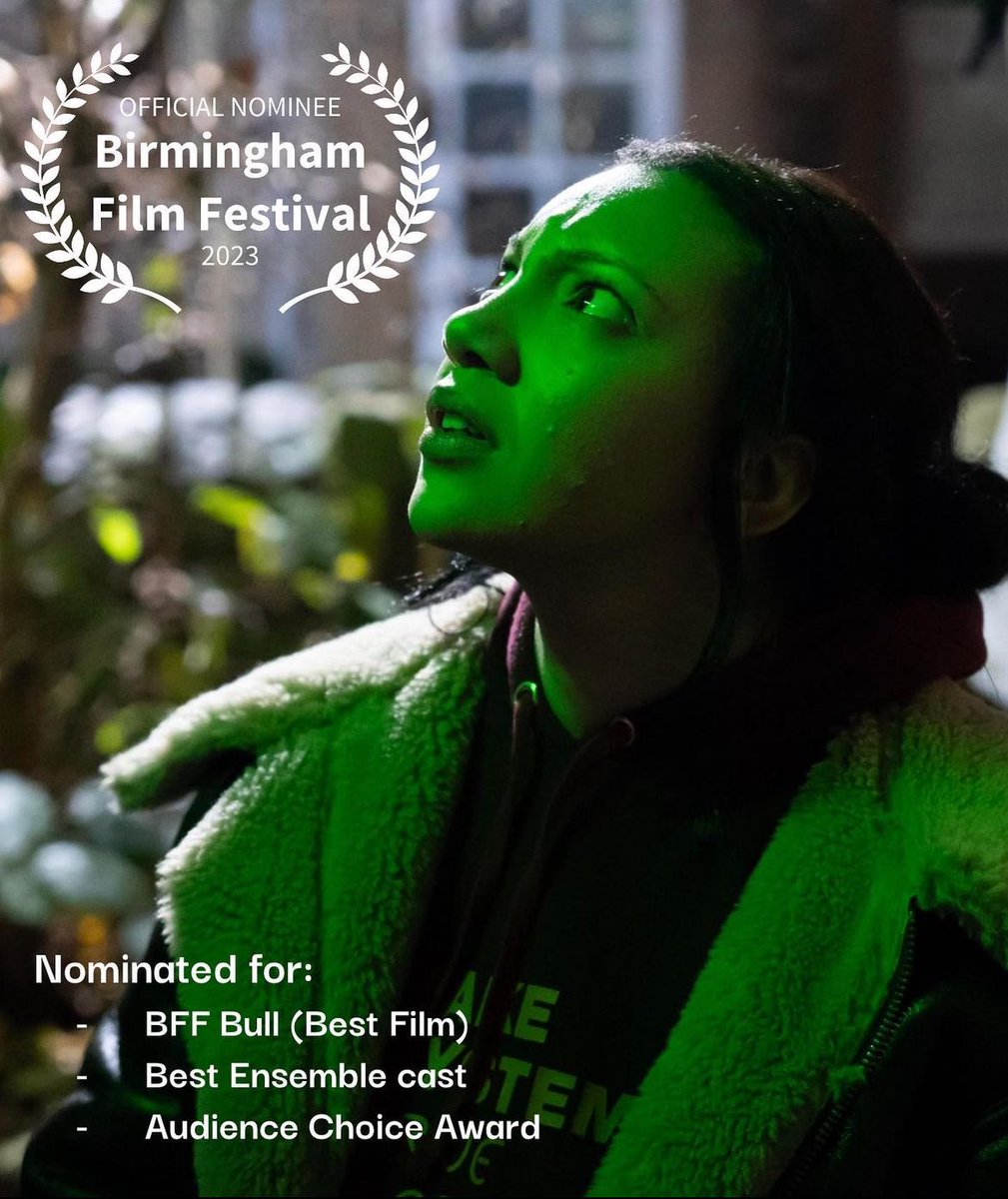 Thanks @BHAMFILMFEST for a brilliant screening of our short ‘The Man of the House’ which is now circulating the UK 🇬🇧 & the US 🇺🇸Proud of our team 🎬 #shortfilm #filmmaker #actor #producer #bff