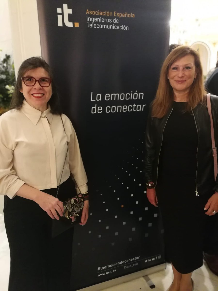 ¡Esta semana ha sido emocionante en #ASTIC! ¿Repasamos?
🚀La vicepresidenta de <a href="/astic/">miguel angel valle c</a> Leonor Torres y Ana Porras @ireneadlerlives han participado en la Cena-Homenaje al Ingeniero #Teleco del año 2023 (Pedro Mier Albert) 
#ASTIC #Tecnología #Teleco <a href="/COIT_AEIT/">COIT_AEIT</a>