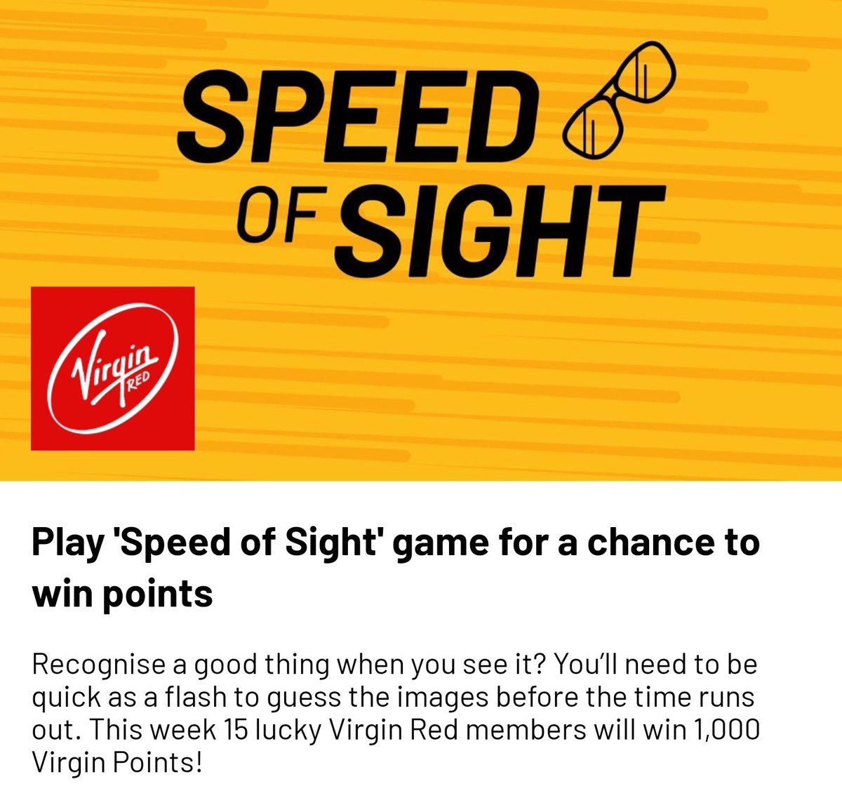 rEd_the_Duck's tweet photo. Play #SpeedOfSight with @VirginRed 
#VREDgame 15x1000 https://t.co/W3rssXprpd