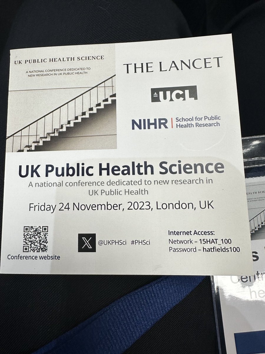 TrishStewart62's tweet photo. ⁦⁦At the UK Public Health Science Conference ⁦@UKPHSci⁩ https://t.co/EMw1kA26PN