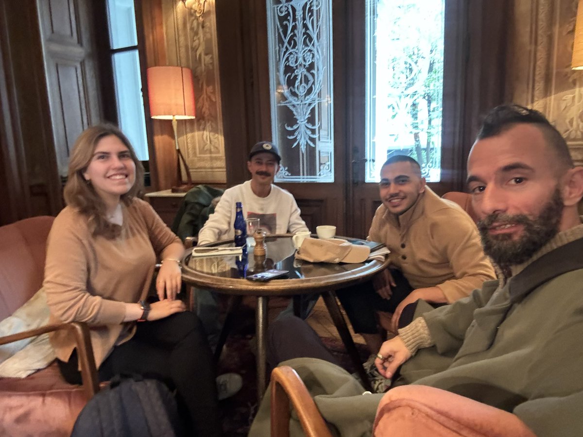 GM!!
Best crew or what 🫶🏼 <a href="/SedatBvB/">Sedat BvB |</a> <a href="/tuncaykocal/">iloveskateboarding.eth</a> <a href="/DorukSeymen/">Doruk Seymen</a> 

I’m glad my flight got delayed!