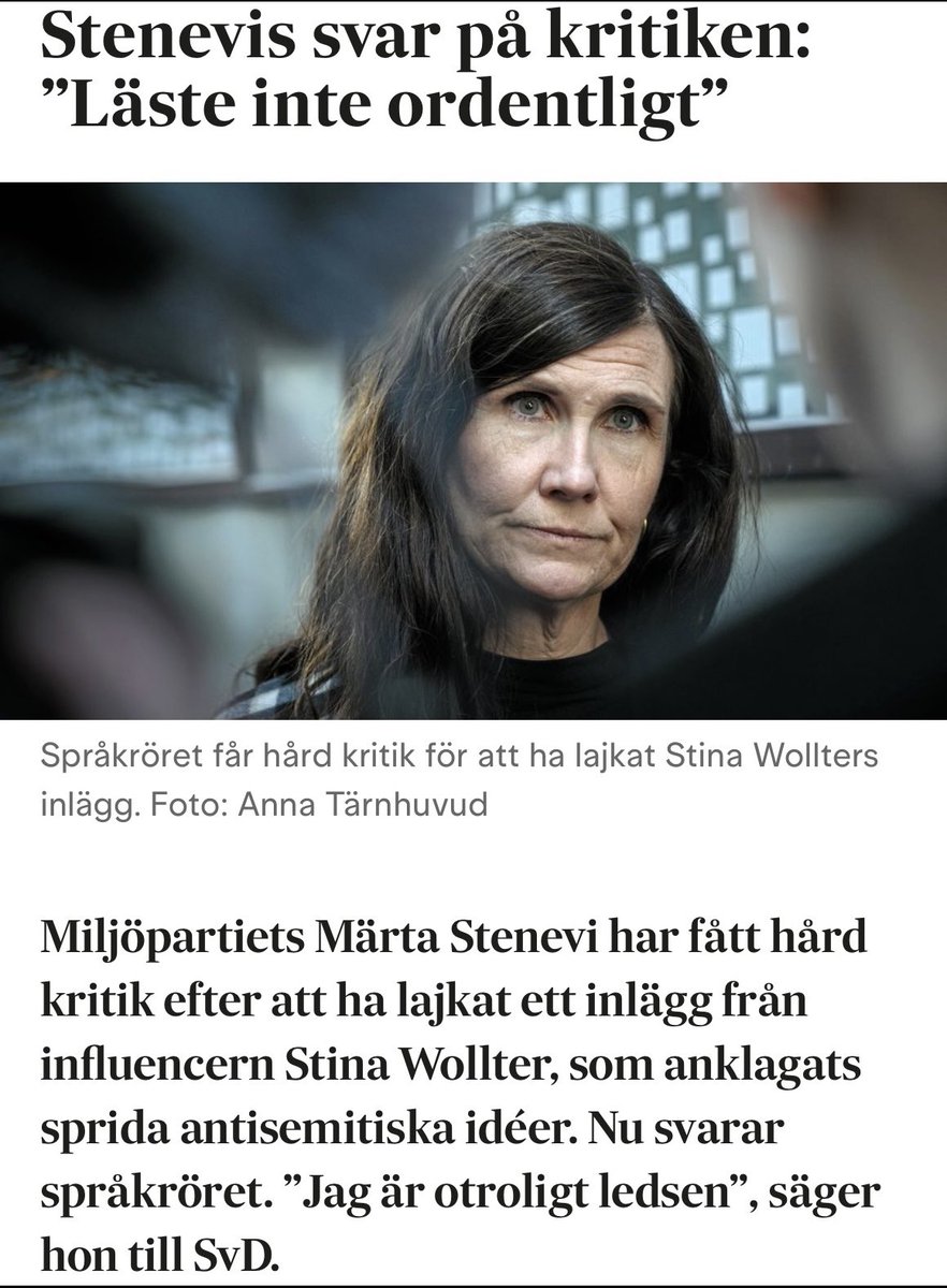 ”Läste inte ordentligt” torde väl vara en bra sammanfattning av det där partiet.