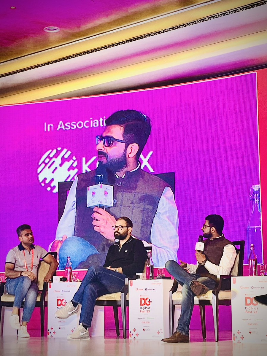 nitinsethi80's tweet image. ET DigiPlus Fest 2023 
#ETDigiPlus #DigiPlusfest #DigiPlus #AdaniDigital #etbrandequity 
 @AdaniDigital @ETBrandEquity @Adani_One