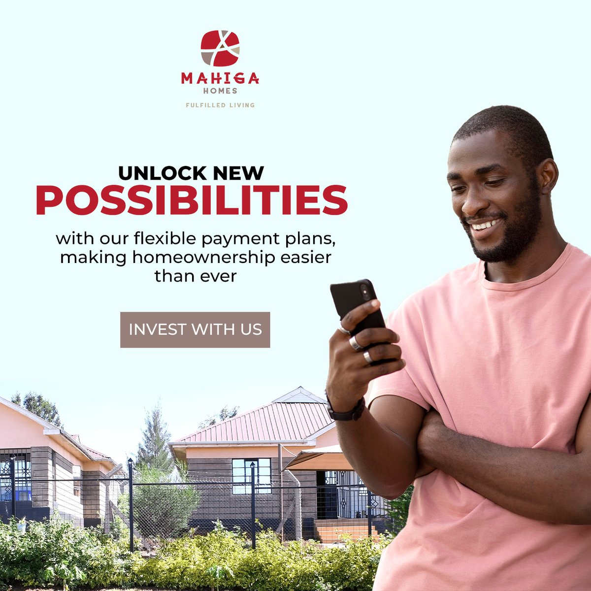 Unlock new possibilities with our flexible payment plans, making home ownership easier than ever before! 

Visit our website on mahigahomes.co.ke
#wedeliver #creatingsmiles #mahigahomes #AffordableHomes #homes #ownahome #homeowners