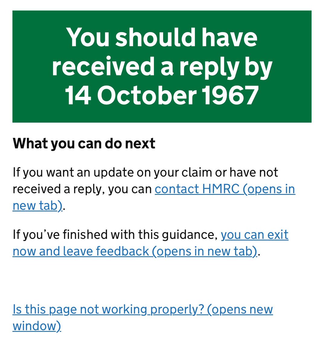 lisa23967's tweet photo. @HMRCcustomers  are difficult enough to get hold of but if this is when I’m expecting a reply I think you really do have some issues… https://t.co/KNEofbM8g9