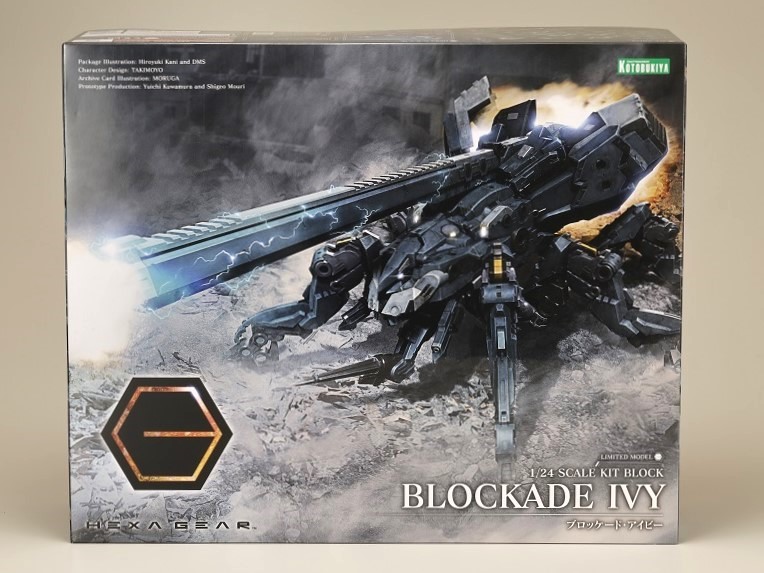 ブロッケード・アイビー（コトブキヤショップ限定商品）のパッケージは